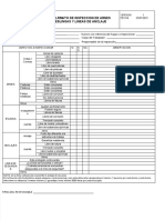 Formato de Arnes, Erlingas y Lineas de Anclaje