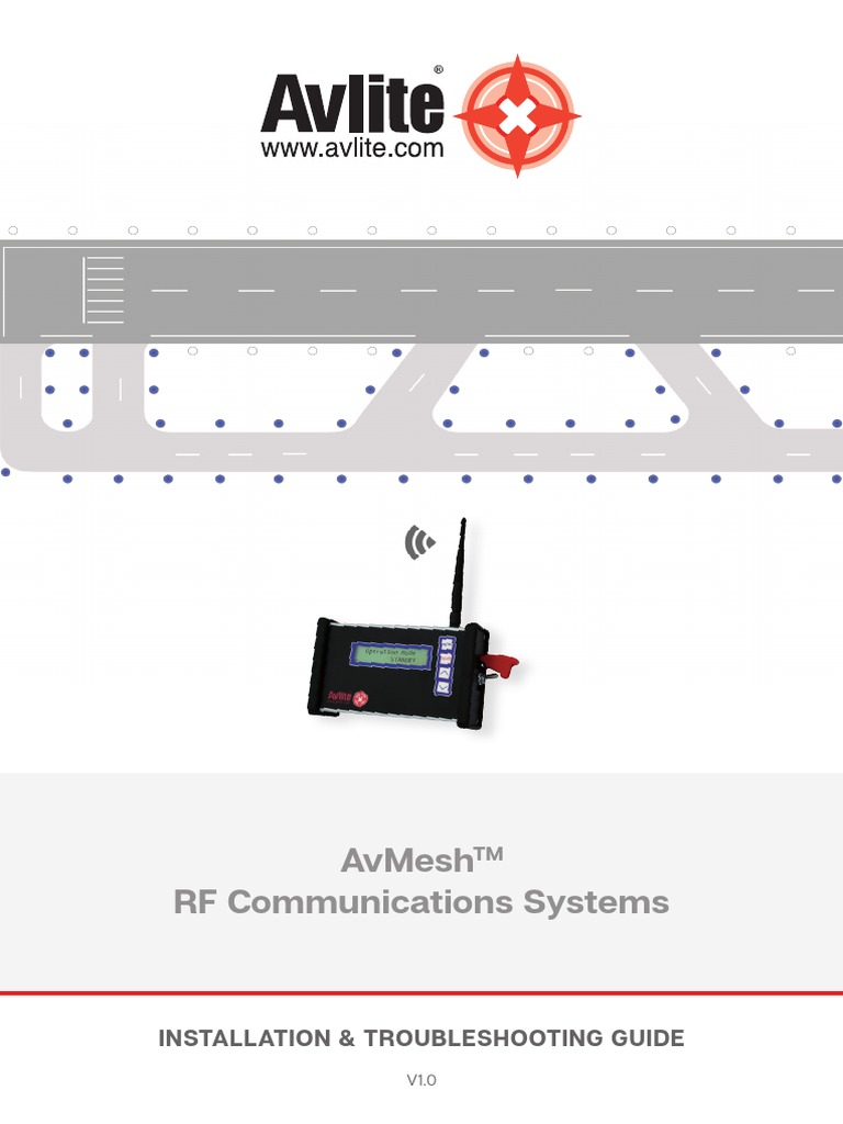 Avmesh RF Communications Systems Installation & Troubleshooting Guide