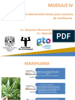 Intervención breve para usuarios de marihuana