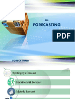 Forecasting Metode Adaptif