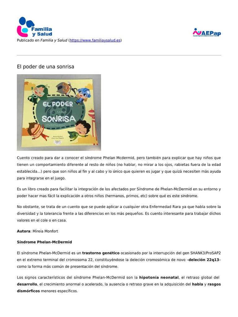 Familia y Salud - El Poder de Una Sonrisa - 2021-01-08 | PDF | Ciencia ...
