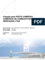 01.proposta de Bomba - Posto Campeao Comercio de Combustiveis e Derivados Ltda