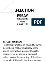 Reflection Essay