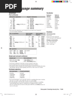 Unit 2 - Personal Stories - Language Summary