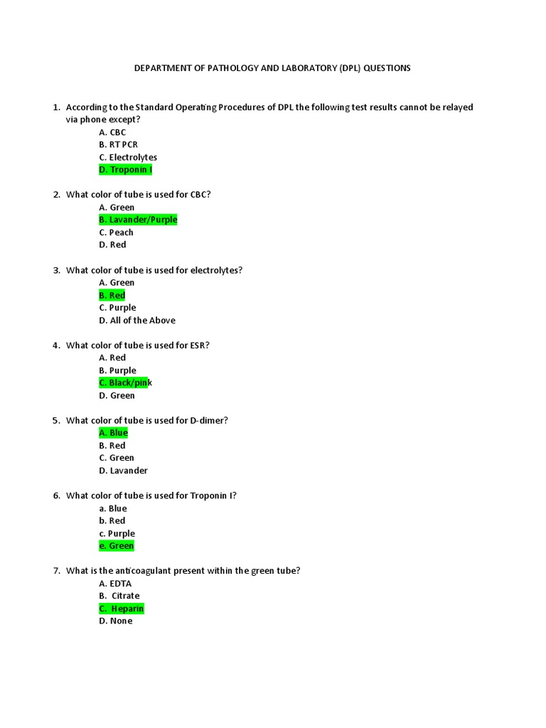 DEPT OF PATHOLOGY Orientation Quiz | PDF | Medicine | Pathology