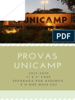 Questões da Unicamp para biológicas