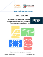 NTC 905200 Acesso de Micro e Minigeração Distribuída