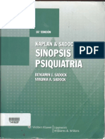 Virginia Sadock. Benjamin Sadock - Sinopsis de Psiquiatria (2008)