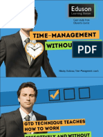 Time-Management Without Stress: Case-Study From Eduson - TV Course