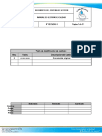 Borrador de Manual de Calidad