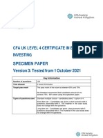 ESG Specimen Paper Version 10 Sep 2021