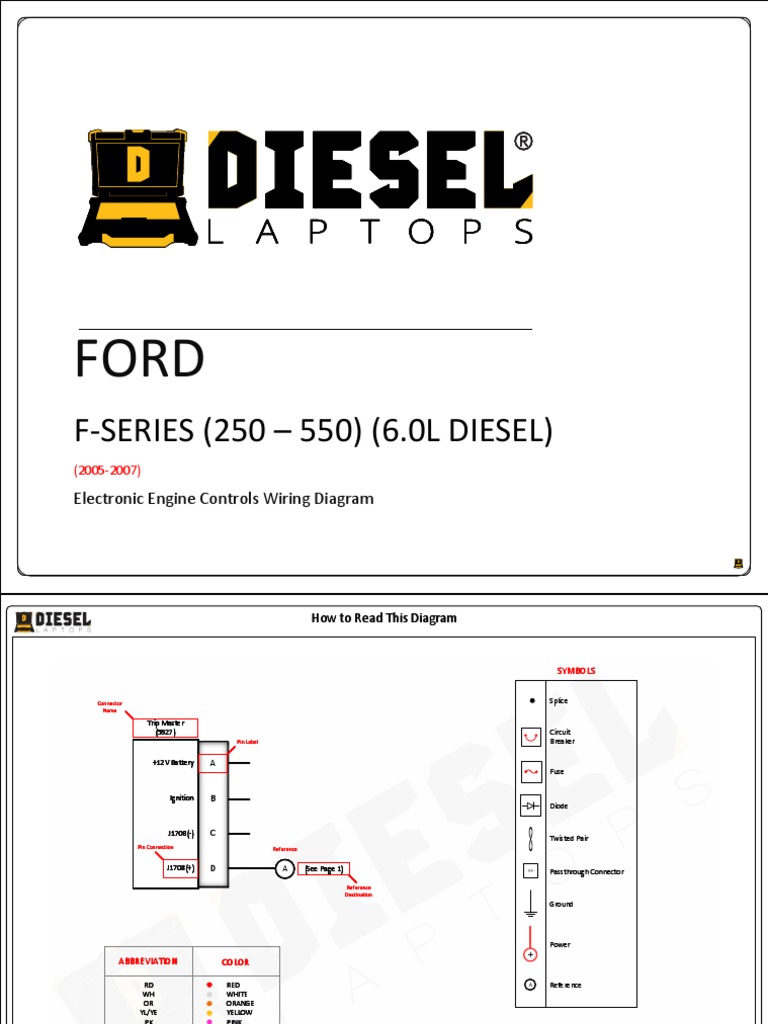 2005 Ford F250-F550 Super Duty Truck Electrical Wiring Diagrams Schematics OEM - Foto 13