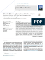 Industrial Collaborative Agglomeration Marketization An - 2021 - Journal of CL