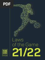 Ifab Laws of The Game 2021 2022 English