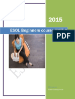 Esol Beginners Course Unit 3: Esolcentre - Uk