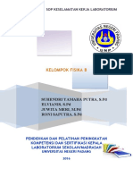 Cover Sop Keselamatan Kerja