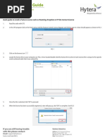 How To Enter A Feature License