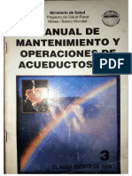 Parte 1. Manual de Mantenimiento y Operaciones de Acueductos PSR