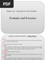 Examples and Exercises: Chapter One - Introduction To Heat Transfer