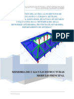 2.- Memoria de Calculo Estr. Modulo principal