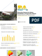 Anexo M Informe Dirección General de Datos Estadística y Proyección Urbana