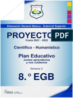 Proyecto Interdisciplinar 4 - Octavo Egb. Semana 23