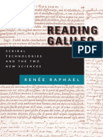 RAPHAEL, Renée. Reading Galileo. Scribal Technologies and The Two New Sciences
