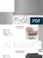 Interior Design Furniture Dimensions Lecture