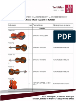 Instrumentos para Orquesta