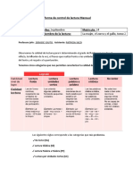 Informe Fluidez Lector 2° Basicos