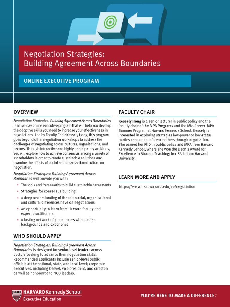 Negotiation Strategies 8.3.21 | PDF | Negotiation | Cognition