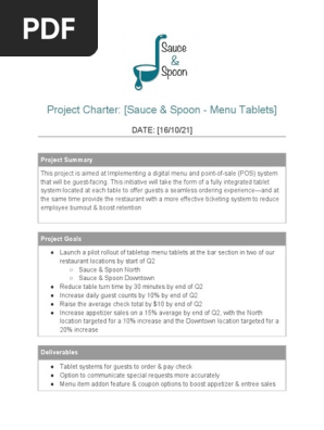Activity Template_ Project Charter