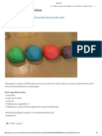 Playdough - Plasticina - Evernote