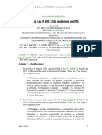 Ley 836 Modifica La Ley 264 Seguridad Ciudadana