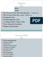 Understanding Research and Data Analysis Basic Tools and Techniques Using spss1