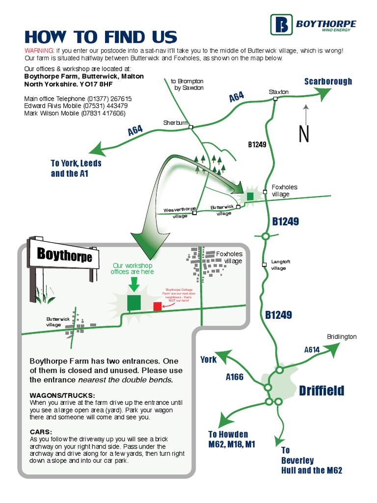 Map Directions | PDF
