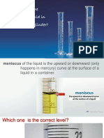 How To Measure The Volume of A Liquid in A Measuring Cylinder?