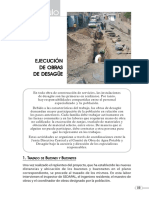 Ejecución de Obras de Desague