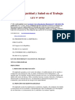 Ley 29783 _ Ley de Seguridad y Salud en El Trabajo