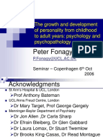 Development of Personality 2006 Fonagy