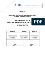 ICP-QC-P-004 Procedimiento de Habilitacion y Colocacion de Acero Rev.0