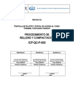 ICP-QC-P-003 Procedimiento de Relleno y Compactacion Rev.0