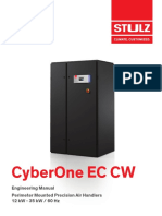 Cyberone Ec CW: Engineering Manual Perimeter Mounted Precision Air Handlers 12 KW - 35 KW / 60 HZ