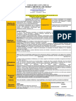 PROYECTO CIENTIFICO - HUMANISTIC 9NO Semana Del 06 de Septiembre Al 10 de Septiembre 2021