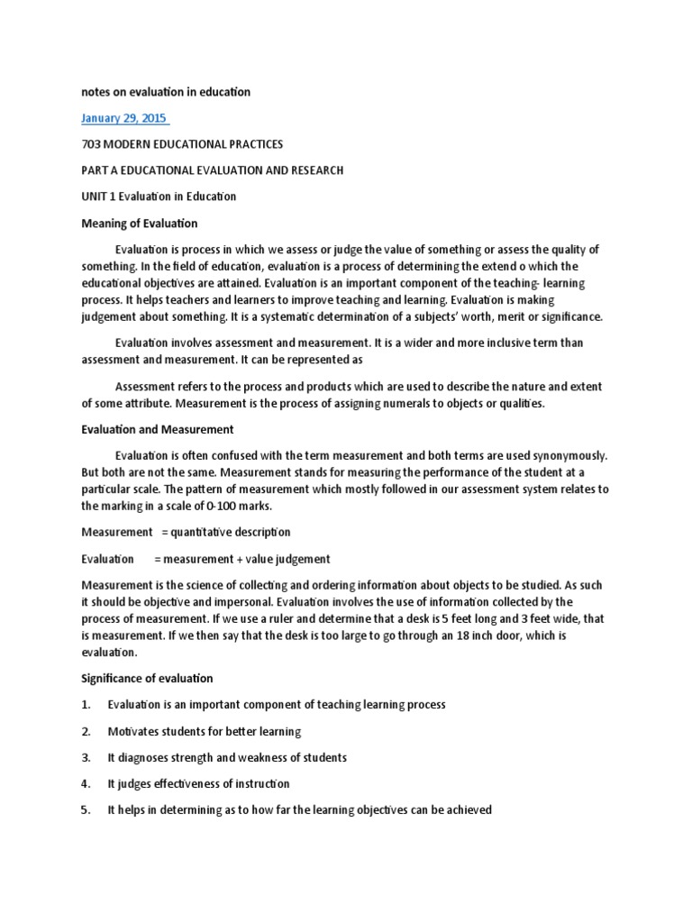 EDUCATIONAL EVALUATION B ED NOTES IN ENGLISH visual data 3