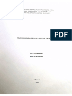 Lista 02-Transformações de Fases