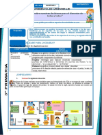 DIA 2-EdA2-3°-MAT - Elaboro Un Gráfico para Ubicar Espacios de Actividades en Casa