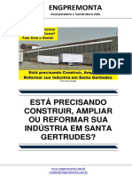 Construir, Ampliar Ou Reformar Sua Industria em Santa Gertrudes