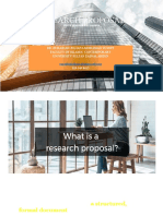 Introduction To Research Proposal - Pps July 2021