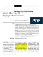 Estresse entre policiais militares: diagnóstico em uma cidade brasileira